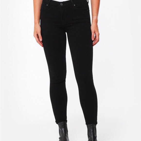 Citizens of Humanity Rocket Ankle Skinny Jeans – Black – Size 32 - Picture 4 of 16